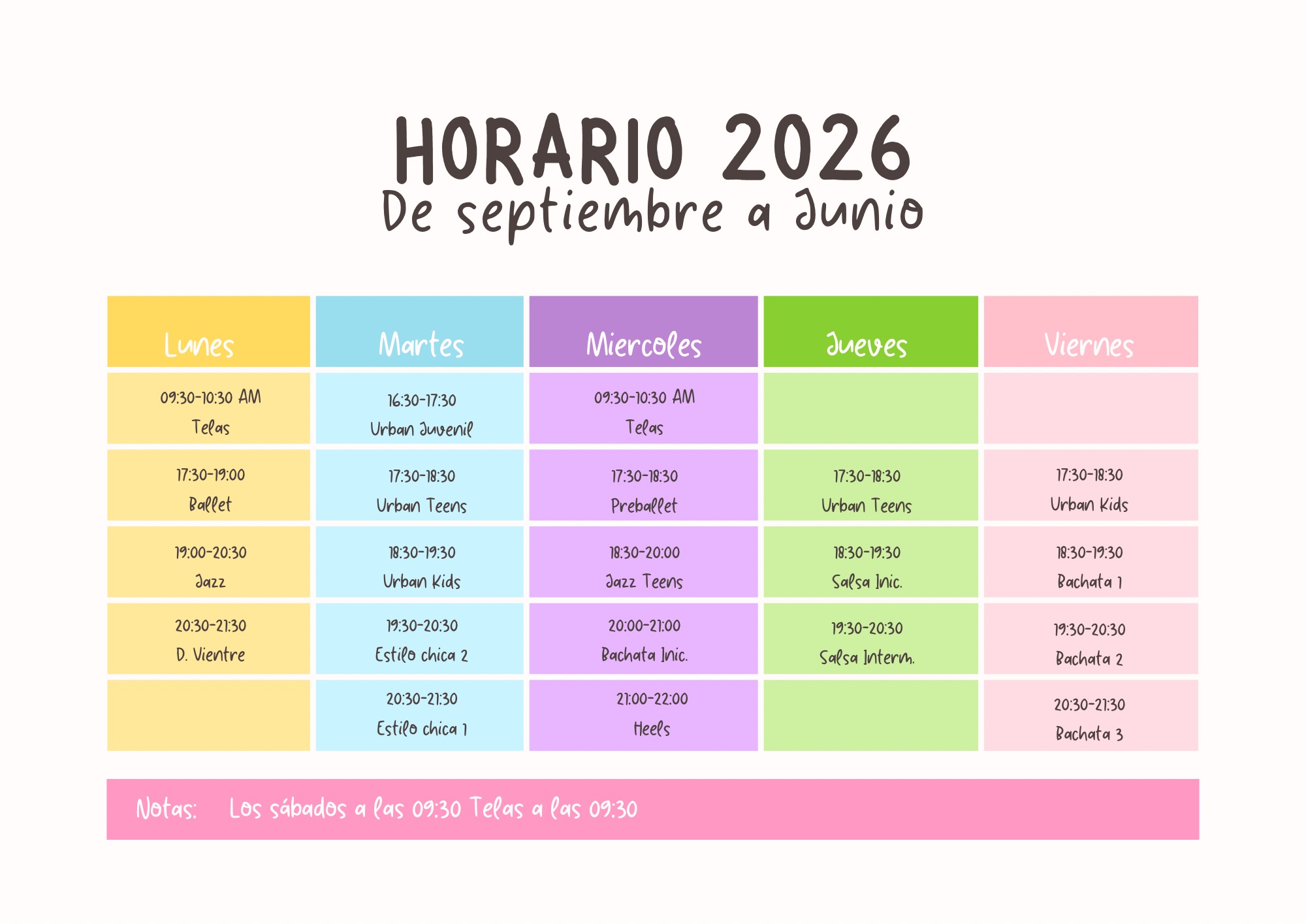 horario ebae 2021